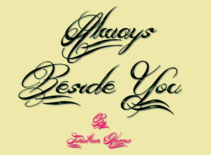 Always Beside You Font Download