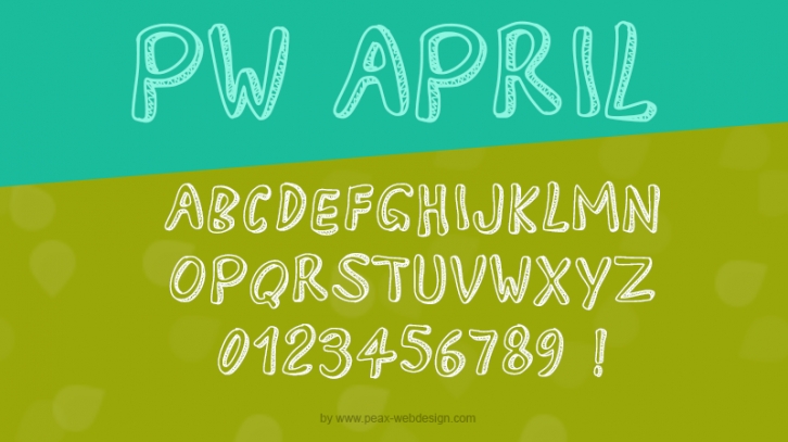 PWApril Font Download