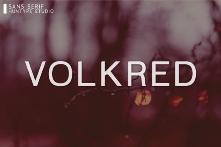 Volkred Font Download