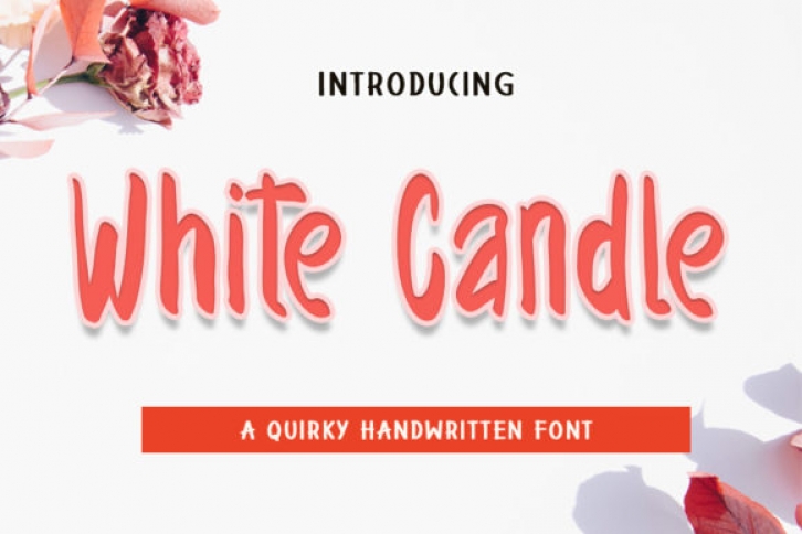 White Candle Font Download
