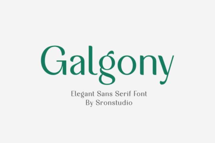 Galgony Font Download