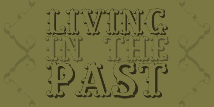 Living in the Pas Font Download