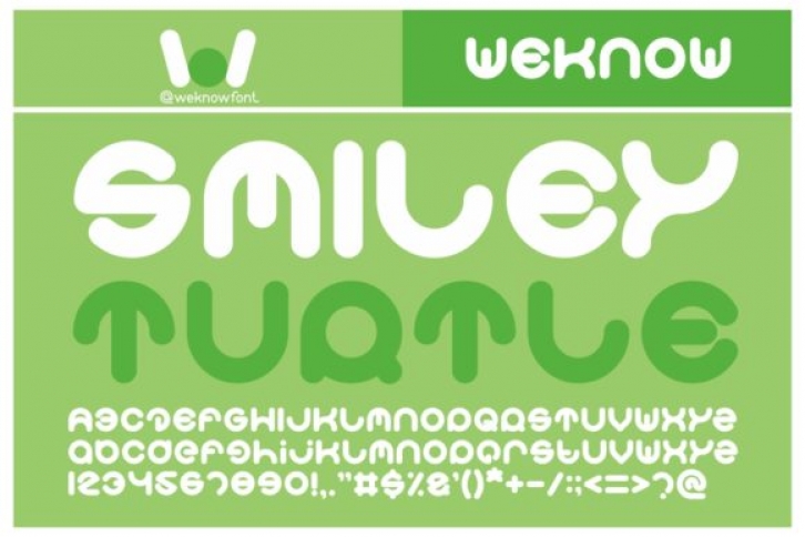 Smiley Turtle Font Download
