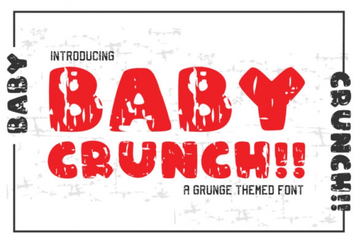 Baby Crunch!! Font Download