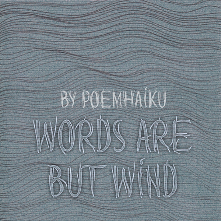 Words are but wind Font Download