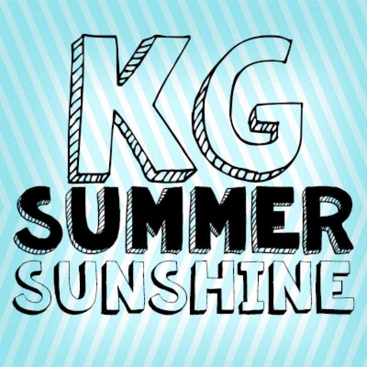 KG Summer Sunshine Font Download