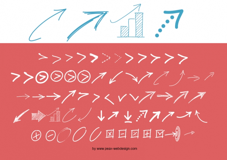 PWFreeArrows Font Download