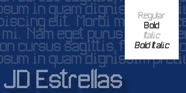JD Estrellas Font Download