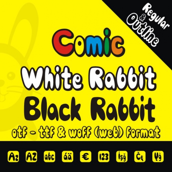Comic Black Rabbi Font Download