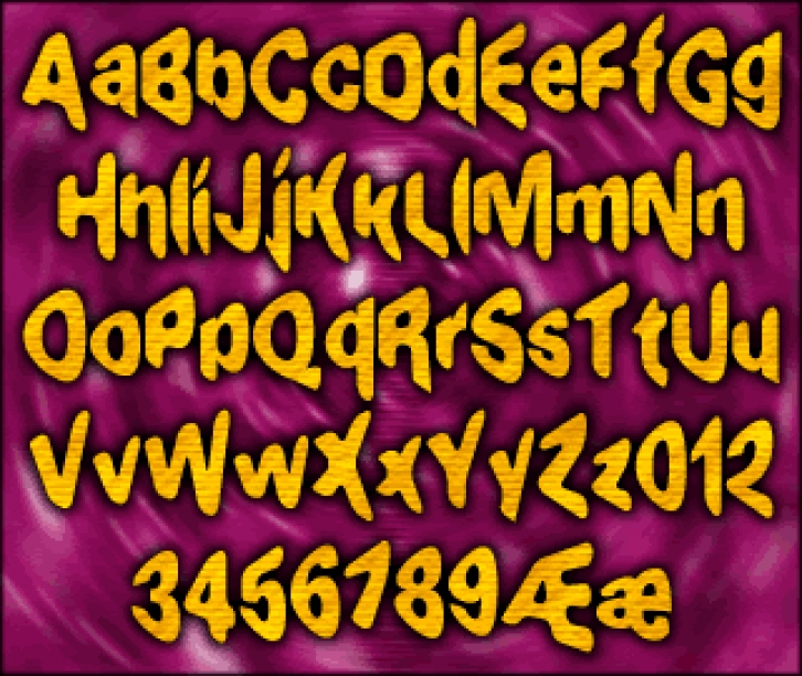 Exaggerate BRK Font Download