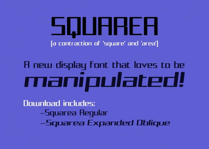 Squarea Font Download