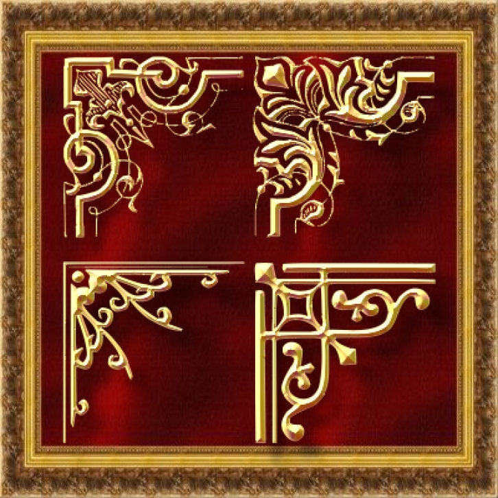 Vintage Decorative Corners 31 Font Download