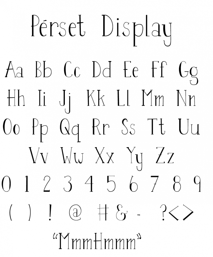 Perse Font Download