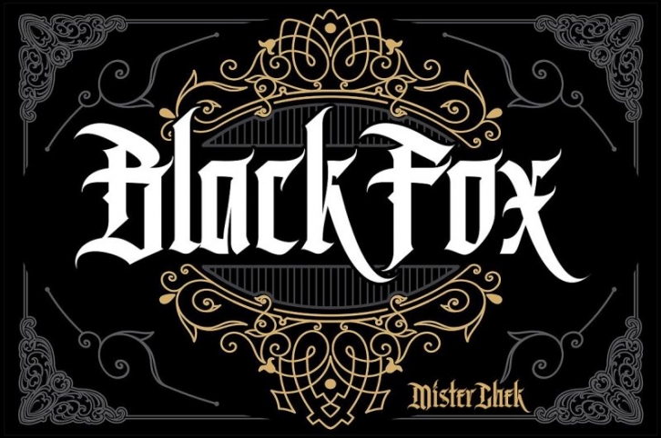 Black Fox Font Download