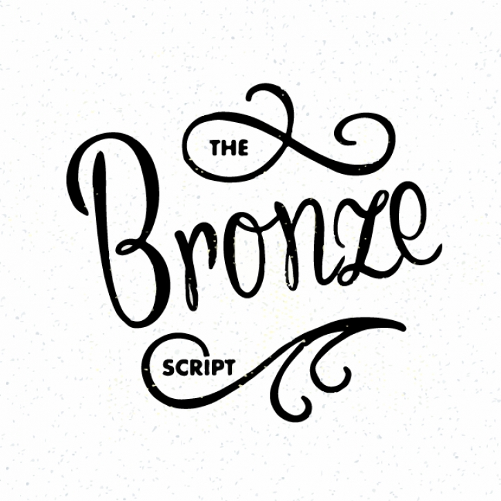 Bronze Scrip Font Download