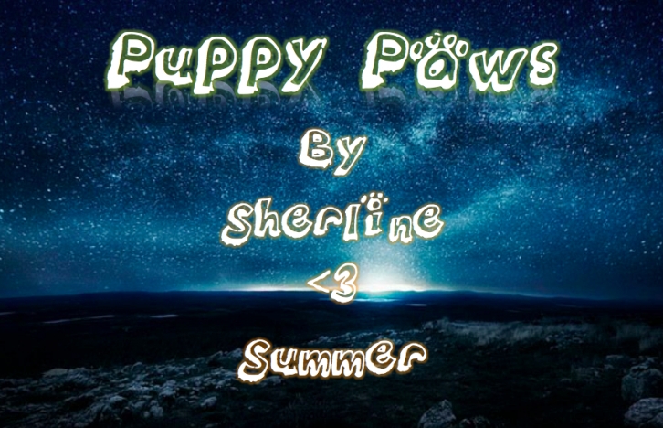 Puppy_paws Font Download