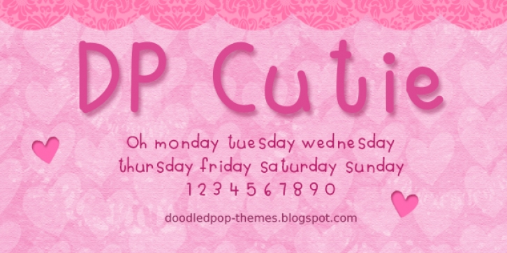 DPCutie Font Download