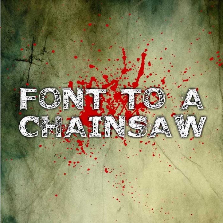 Font to a Chainsaw Font Download