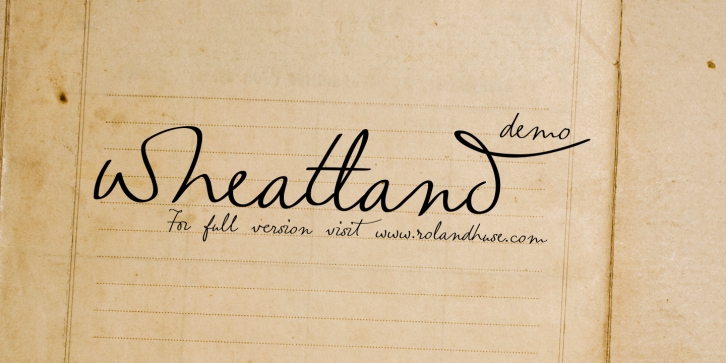 Wheatland-dem Font Download