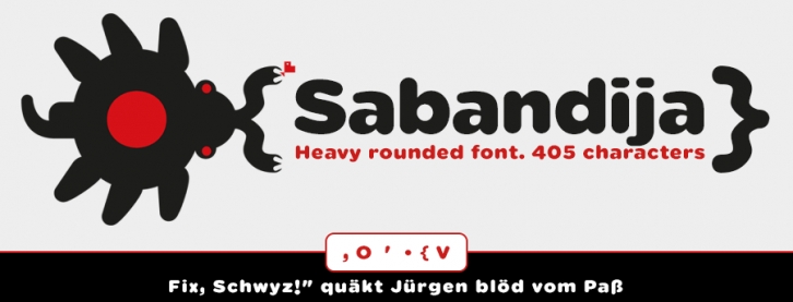 Sabandija ffp Font Download