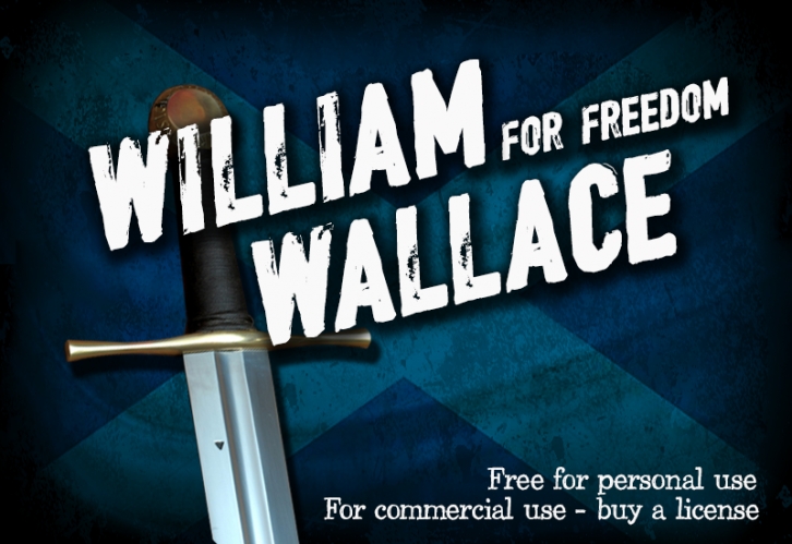 CF William Wallace Font Download