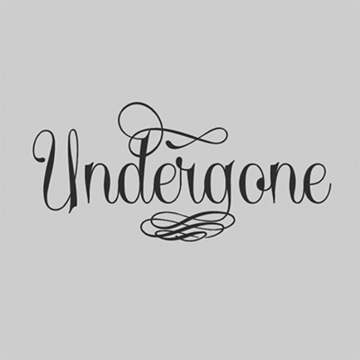 Undergone Font Download