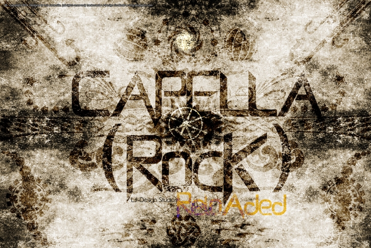 Capella (Rock) - LJ Design Stud Font Download