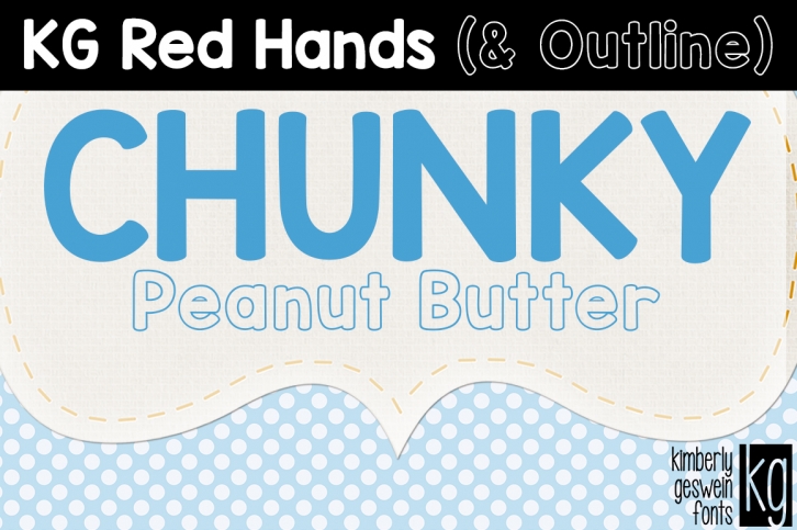 KG Red Hands Font Download