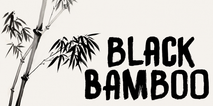 DK Black Bamb Font Download