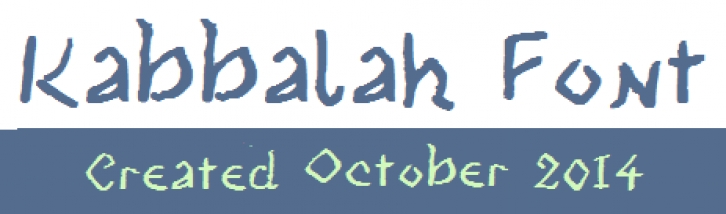 Kabbalah Font Download