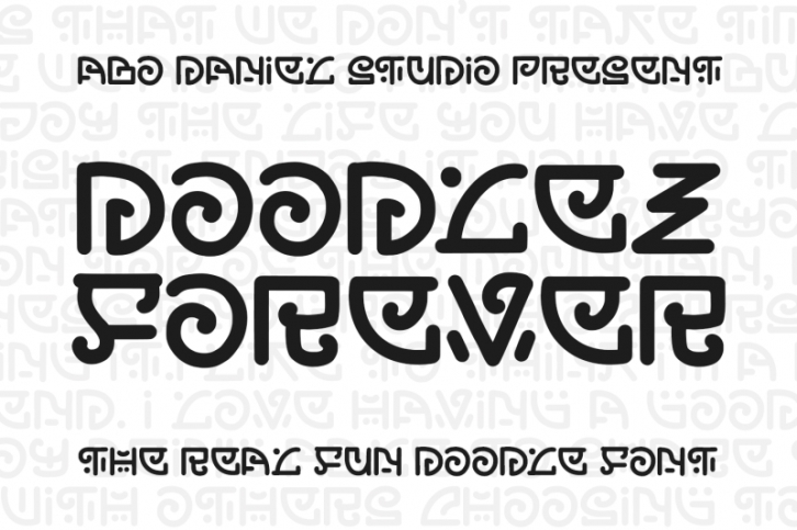 Doodlez Forever - Real Doodle Font - Font Download