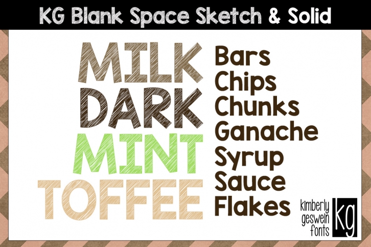 KG Blank Space Font Download