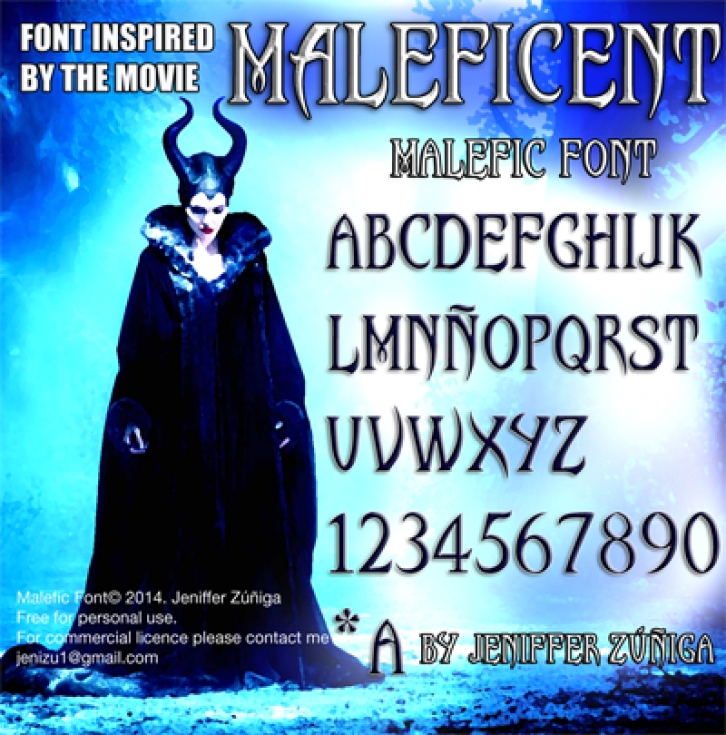 Malefic Font Download