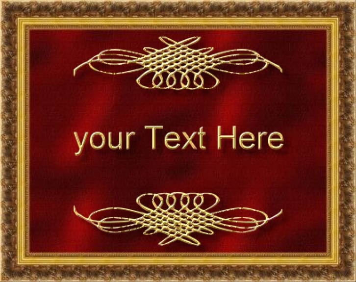 Vintage Elements_04 Font Download