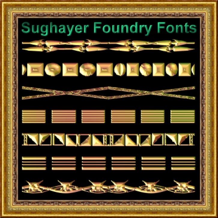 Vintage Borders_021 Font Download