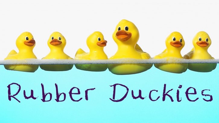 Rubber Duckies Font Download