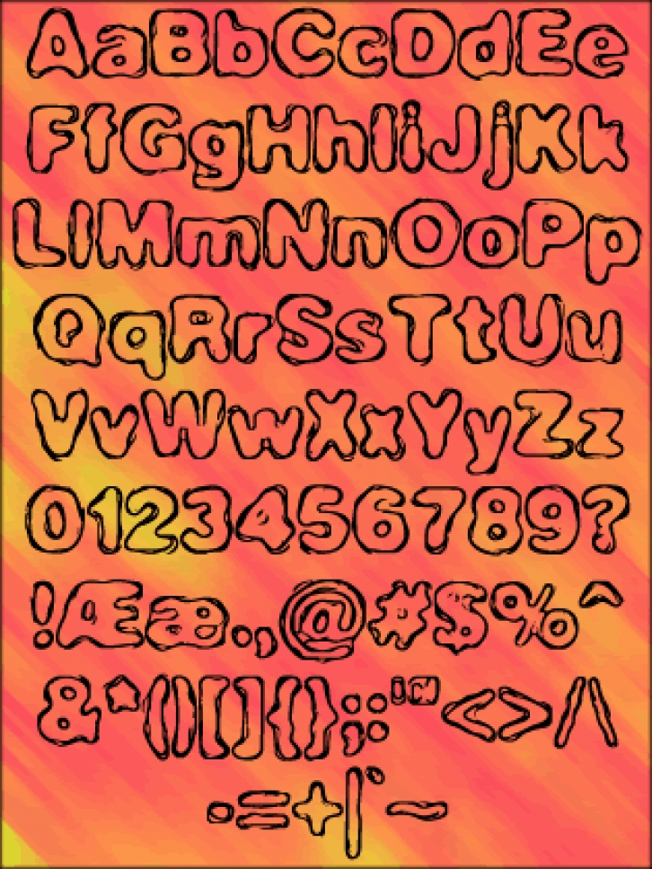 Hassle BRK Font Download