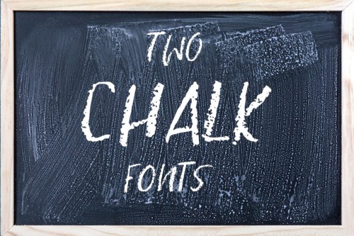 Two Chalk Font Download