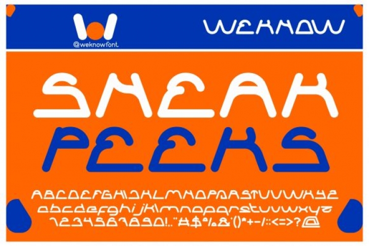 Sneak Peeks Font Download