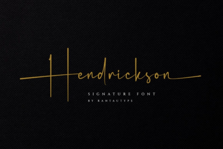Hendrickson Font Download