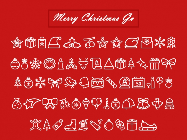 Merry Christmas G Font Download