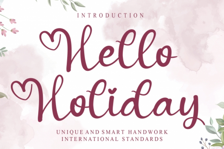 Hello Holiday Font Download