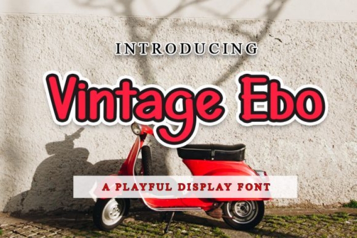 Vintage Ebo Font Download