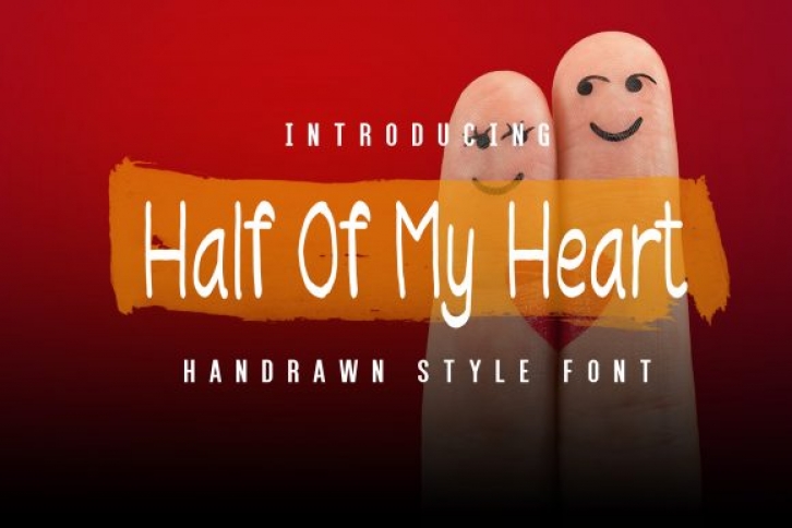 Half of My Heart Font Download