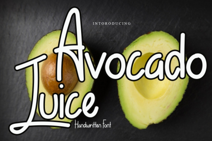 Avocado Juice Font Download