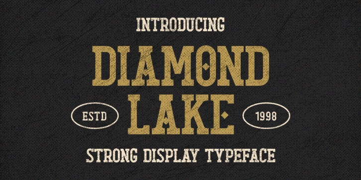 Diamond Lake Font Download