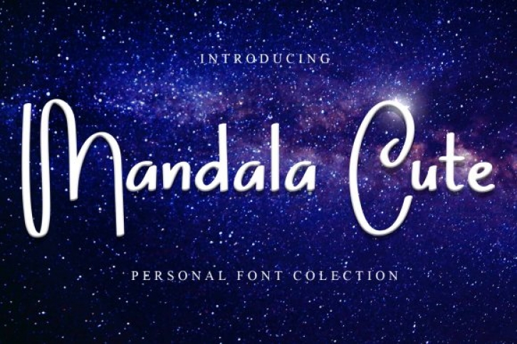 Mandala Cute Font Download