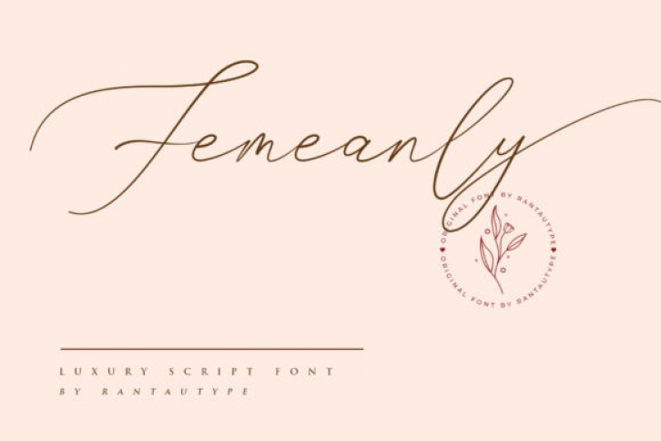 Femeanly Font Download