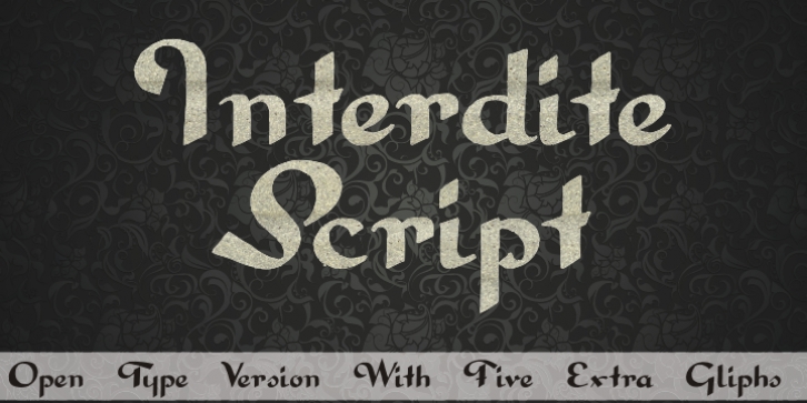Interdite Scrip Font Download