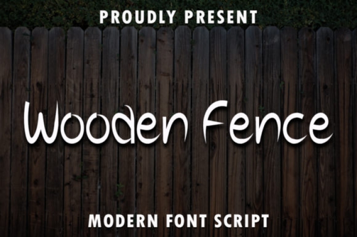 Wooden Fence Font Download